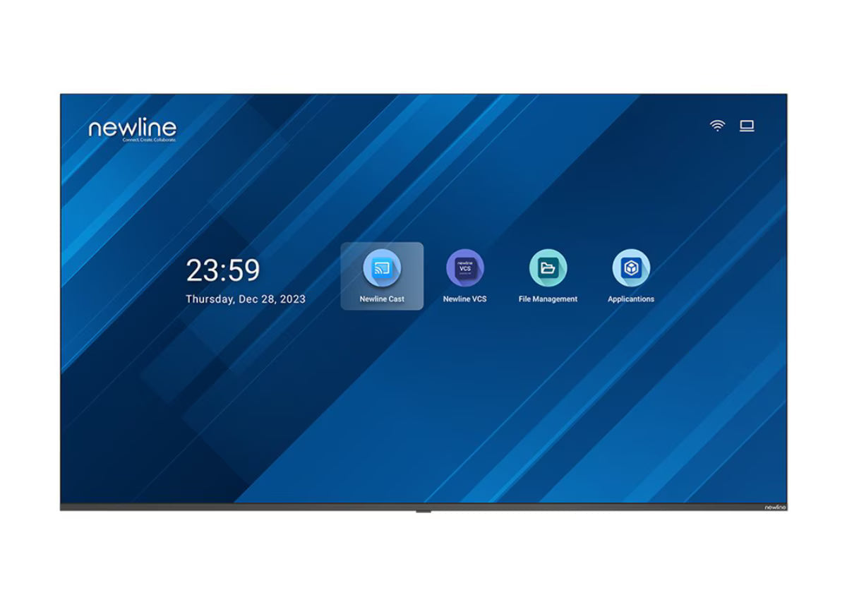 Newline STV-7524 STV Series LED-backlit LCD display - 4K - for digital signage / interactive communication