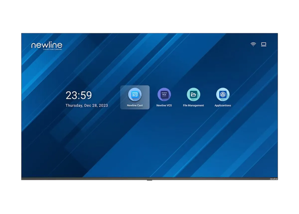 Newline STV-7524 STV Series LED-backlit LCD display - 4K - for digital signage / interactive communication